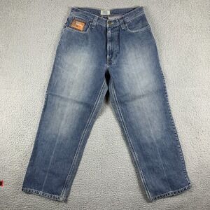 Enyce Jeans Mens 34 (Fits 31x29) Blue Baggy Loose Vintage Y2K Streetwear